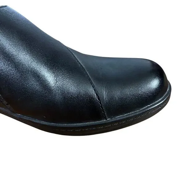 Clarks Black Leather Mules - Picture 2 of 16